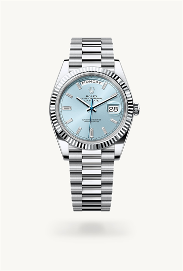 Rolex Day-Date 40 Oyster, 40 mm, platinum