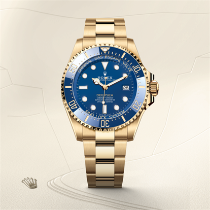 Rolex Deepsea, Oyster, 44 mm, yellow gold watch