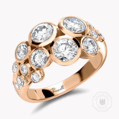 Bubbles Diamond Dress Ring