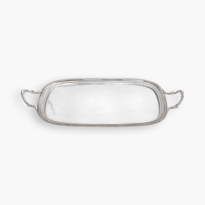 Silver George III Tray With Handles