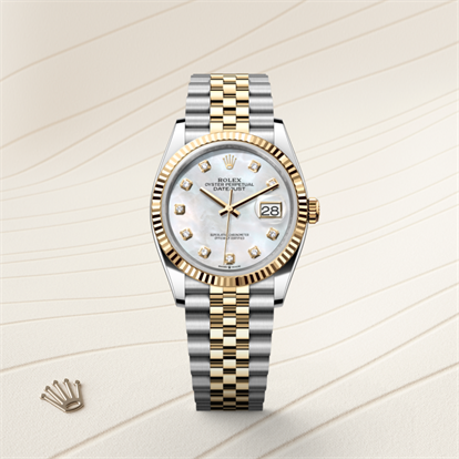 Datejust 36, Oyster, 36 mm, Oystersteel and yellow gold watch
