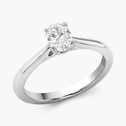 Gaia 0.50ct Diamond Solitaire Ring in Platinum