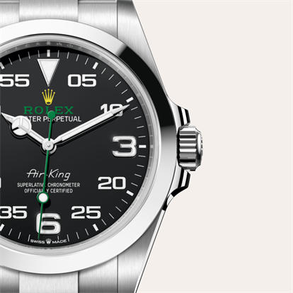 Air-King, Oyster, 40 mm, Oystersteel watch