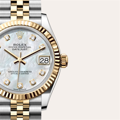 Datejust 31, Oyster, 31 mm, Oystersteel and yellow gold watch