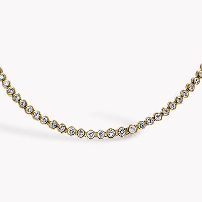 Brilliant Cut 8.50ct Diamond Line Necklace
