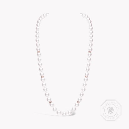 South Sea Pearl and Diamond Necklace