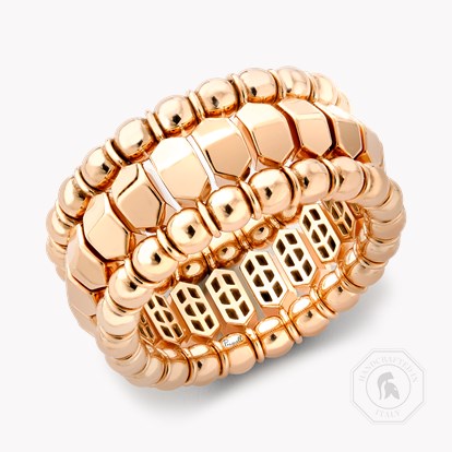 Bohemia Peaked Expandable Three Row Ring