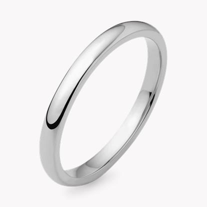 2mm Pragnell Court Wedding Ring in Platinum