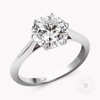 Classic Six-Claw 2.50ct Brilliant Cut Diamond Ring