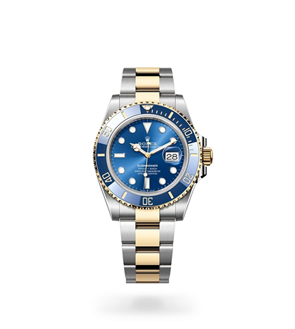 Rolex Submariner Date Oyster, 41 mm, Oystersteel and yellow gold