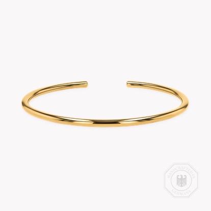 Yellow Gold Polished Round Bangle