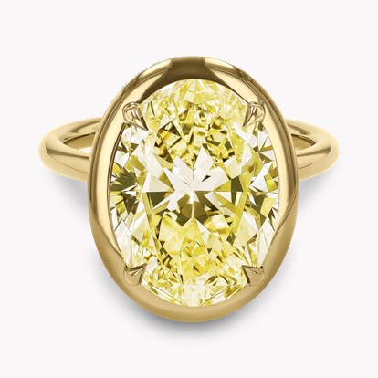 Masterpiece Skimming Stone 10.01ct South African Diamond Ring