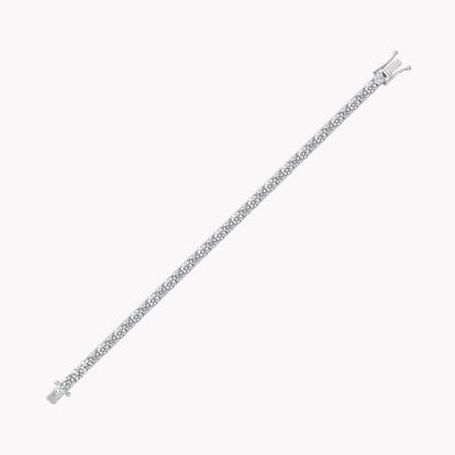 Brilliant Cut Diamond Line Bracelet