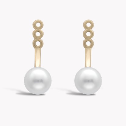 Akoya Pearl Set 18ct Yellow Gold