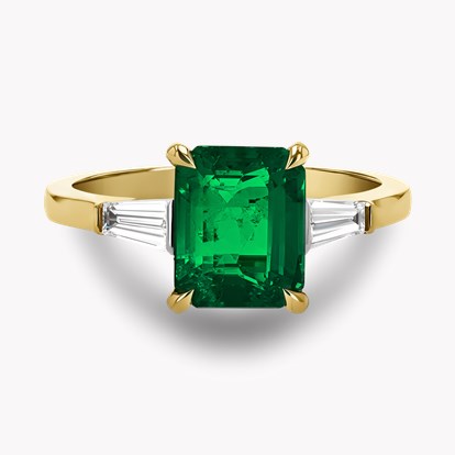 Regency 1.84ct Emerald and Diamond Ring