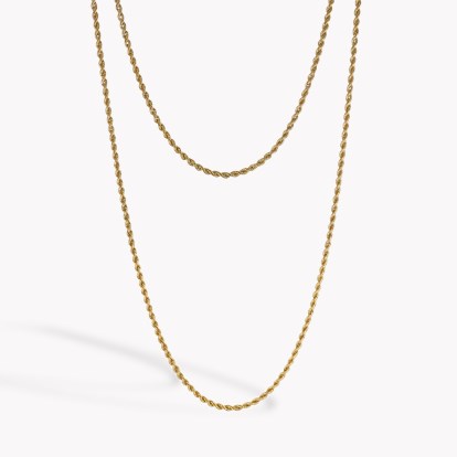 Victorian Mechanical Pencil Rope Style Necklace