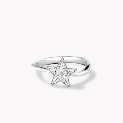 Rockstar Diamond Dress Ring - Claw Setting 0.75ct in White Gold