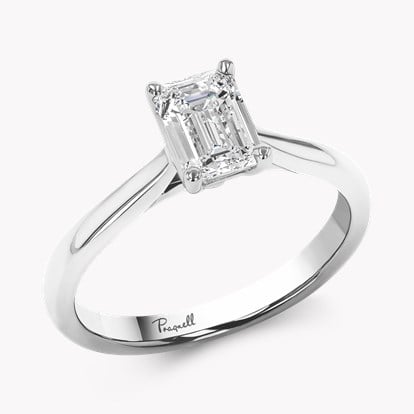 Emerald Cut Diamond Ring