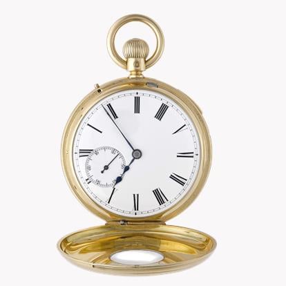 Pocket Watch Half Hunter Minute Repeater Pocket Watch