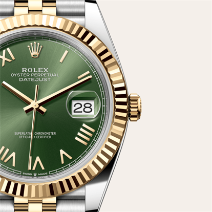Datejust 41, Oyster, 41 mm, Oystersteel and yellow gold watch