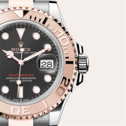Yacht-Master 40, Oyster, 40 mm, Oystersteel and Everose gold watch