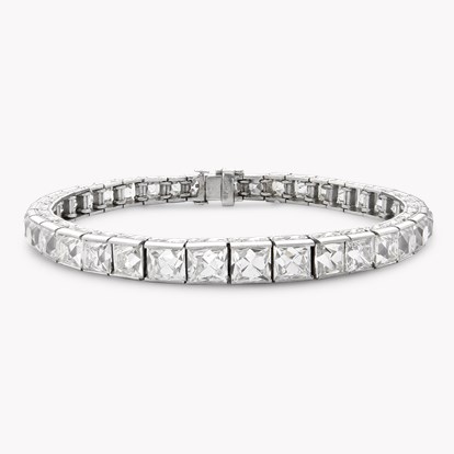 Belle Époque Diamond Bracelet 20.75ct in Platinum