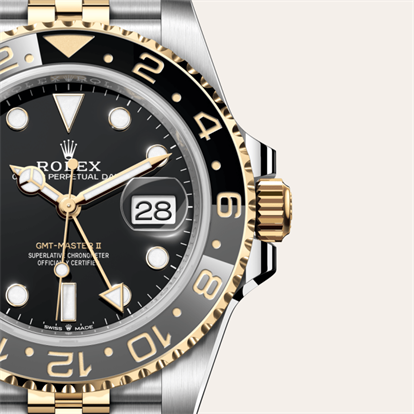 GMT-Master II, Oyster, 40 mm, Oystersteel and yellow gold watch