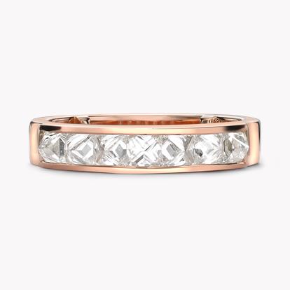 RockChic 1.05ct Diamond Domed Seven Stone Ring