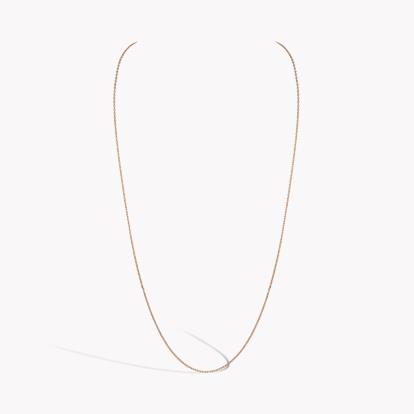 Forzatine Chain 45cm in 18ct Rose Gold