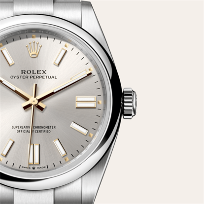 Oyster Perpetual 41, Oyster, 41 mm, Oystersteel watch