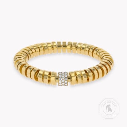 Amalfi 1.042ct Diamond Large Angular Expandable Bangle