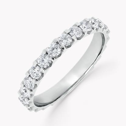 Brilliant Cut Diamond Eternity Ring 1.40ct in Platinum