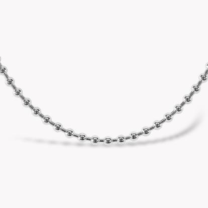 Bohemia Long Gold Necklace in 18ct White Gold