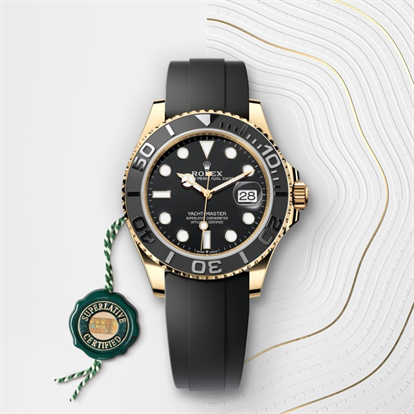 Yacht-Master 42, Oyster, 42 mm, yellow gold watch