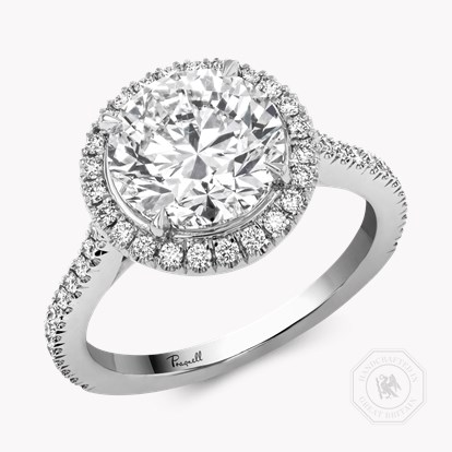 Celestial 3.01ct Brilliant Cut Diamond Cluster Ring