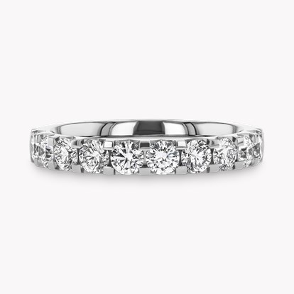 Classic 1.00ct Diamond Half Eternity Ring