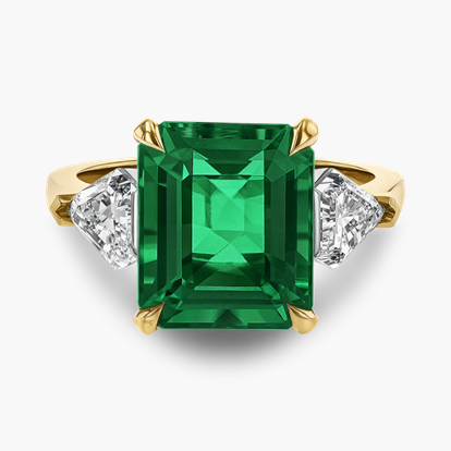 Masterpiece 4.847ct Muzo Emerald and Diamond Ring