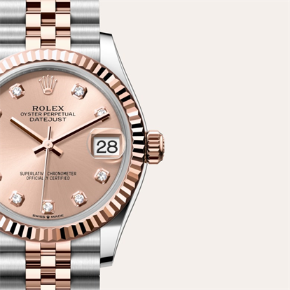 Datejust 31, Oyster, 31 mm, Oystersteel and Everose gold watch