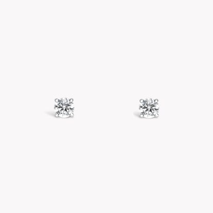Contemporary Brilliant Cut 0.21ct Diamond Stud Earrings
