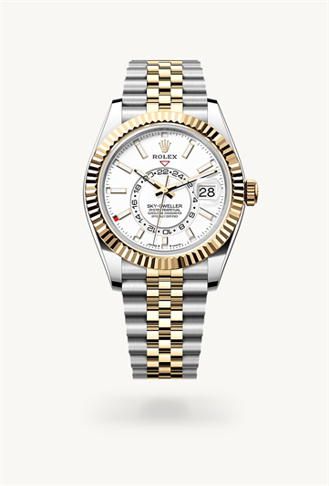 Rolex Sky-Dweller Oyster, 42 mm, Oystersteel and yellow gold