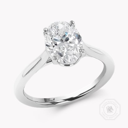 Gaia 1.70ct Oval Cut Diamond Ring