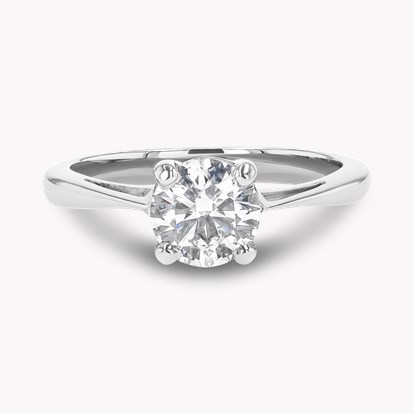 Brilliant Cut 0.86ct Diamond Solitaire Ring