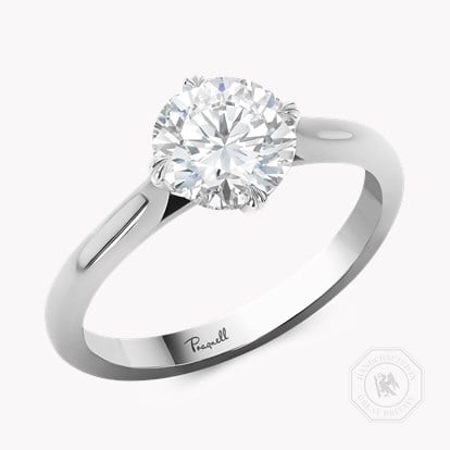 Windsor 1.21ct Brilliant Cut Diamond Ring in Platinum