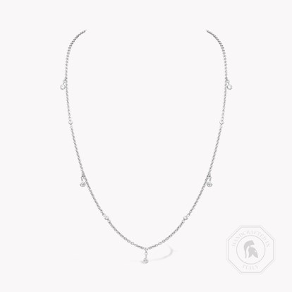 Sundance Necklace with Diamond Pendants 0.31ct in 18ct White Gold