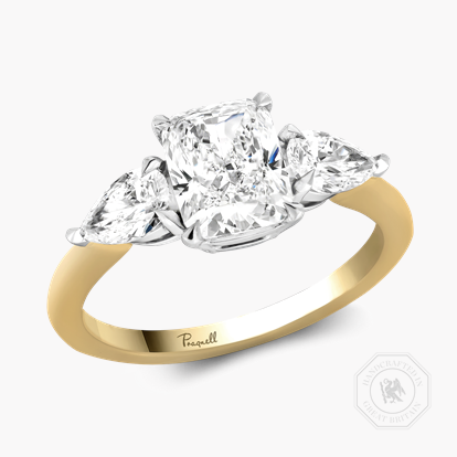 Cushion Cut 1.54ct Diamond Ring