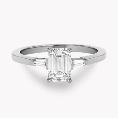 Emerald Cut Diamond Ring