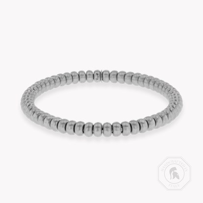 Bohemia Bold Large Brushed Rondell Expandable Bangle