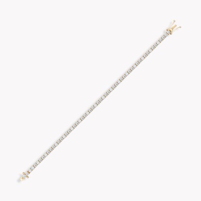 Brilliant Cut Diamond Line Bracelet