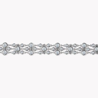 Bubbles Diamond Three-Row Bracelet