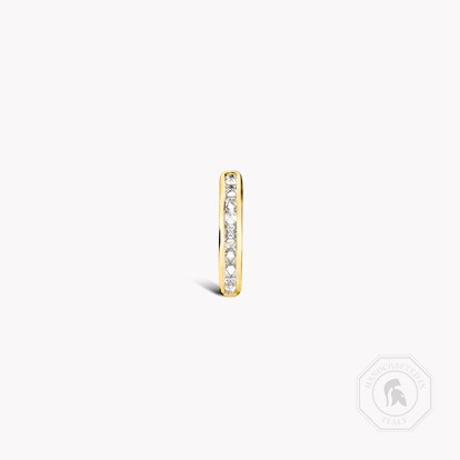 RockChic Diamond Hoop Earring